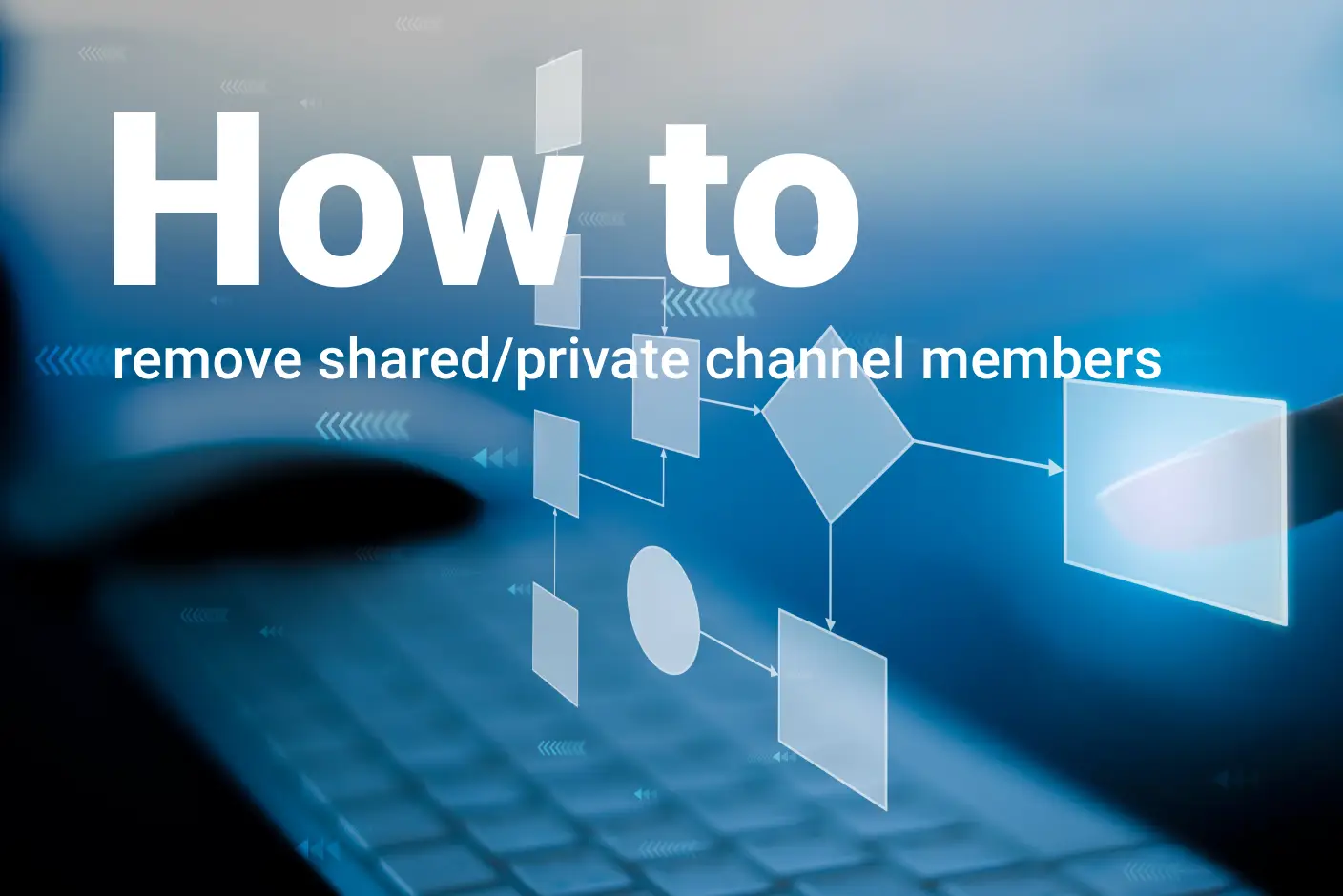 How to remove private and shared Teams channel members
